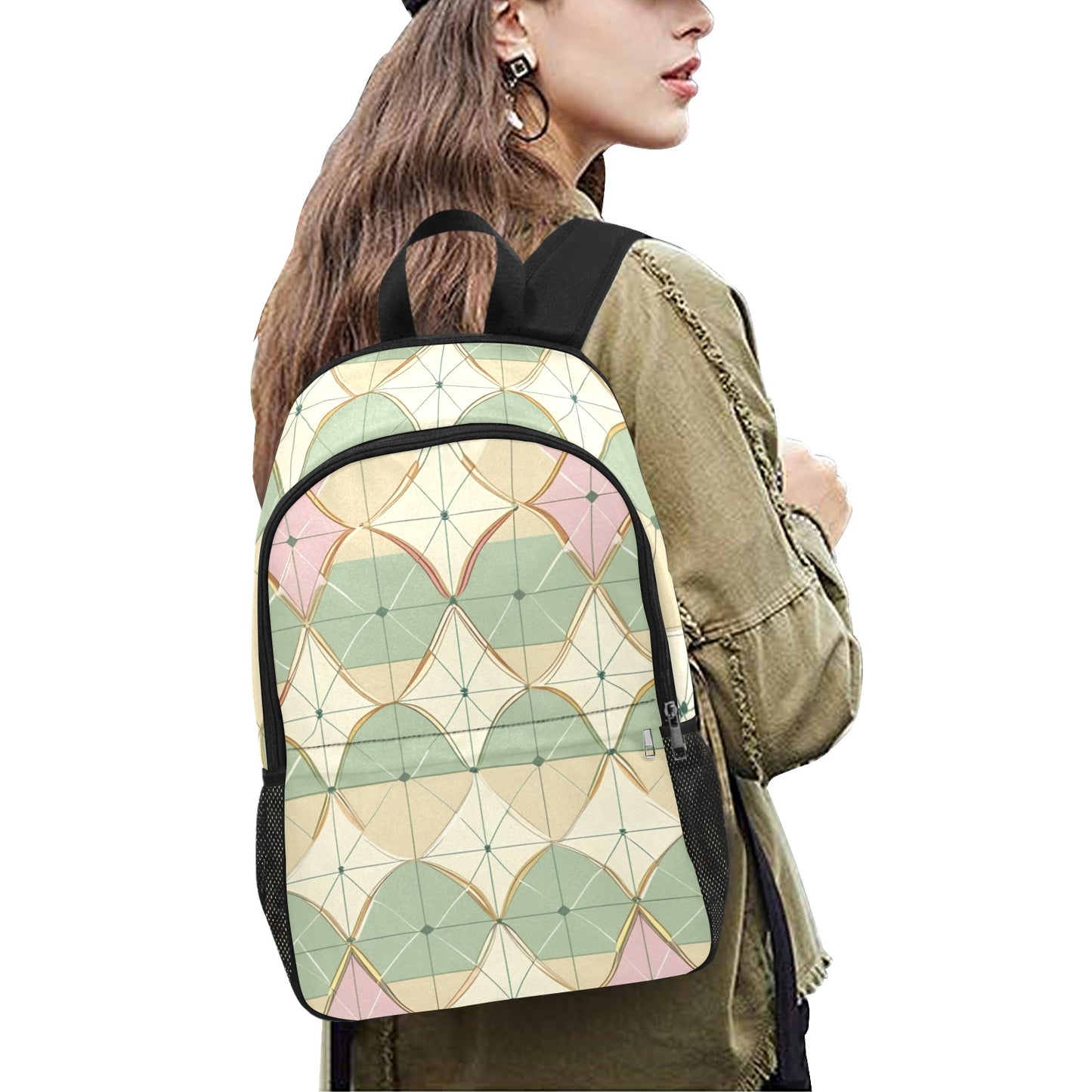 24 (3) All-Over Print Unisex Casual Backpack with Side Mesh Pockets (Model 1659)