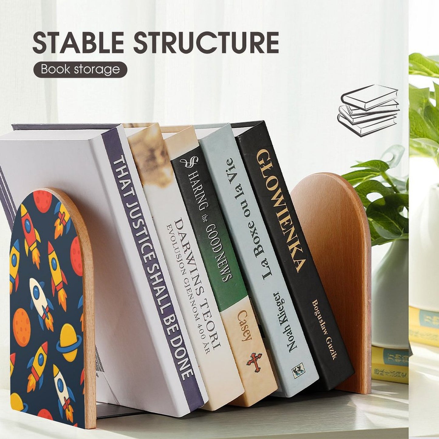 Fermalibri personalizzati