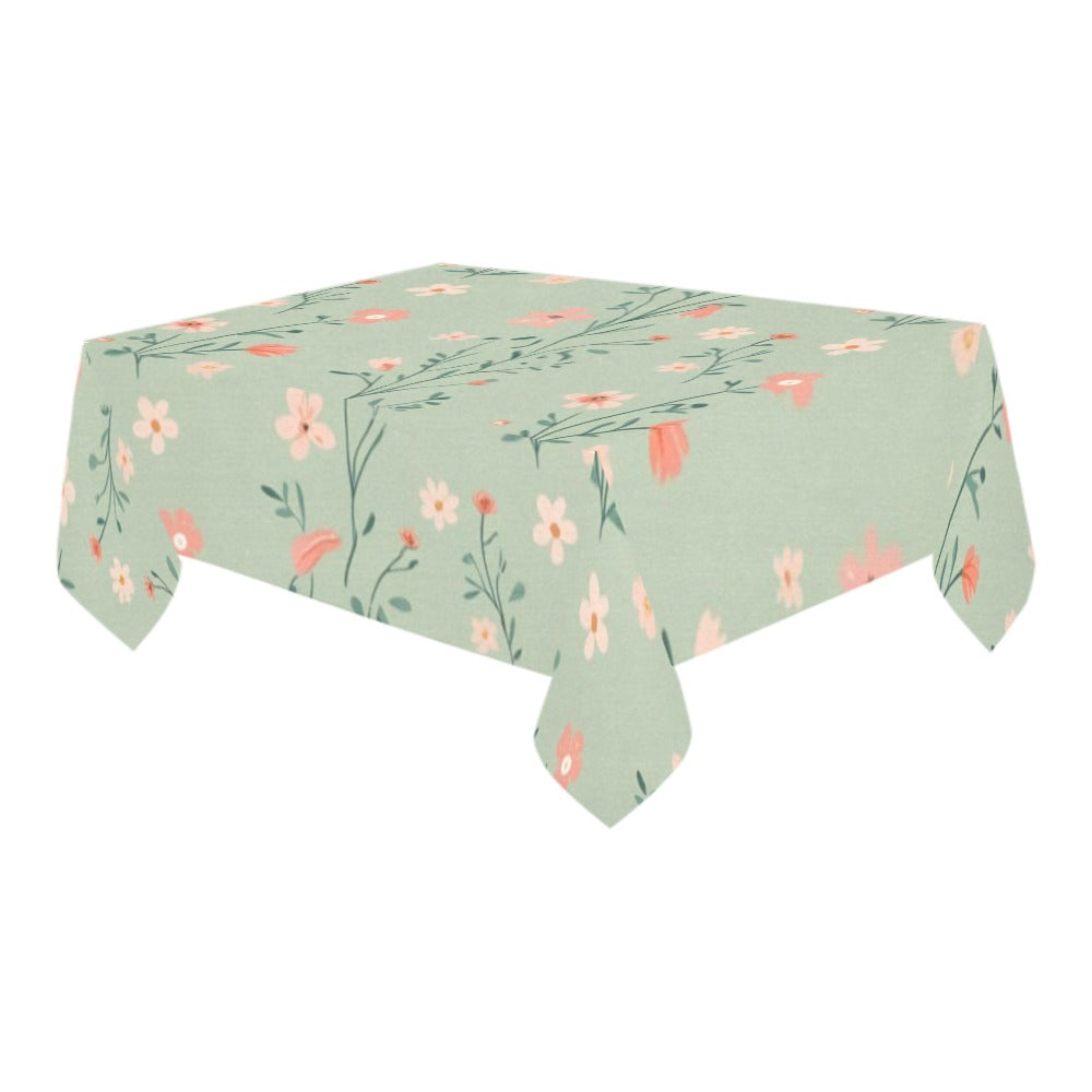 9 Cotton Linen Tablecloth 90"x60"