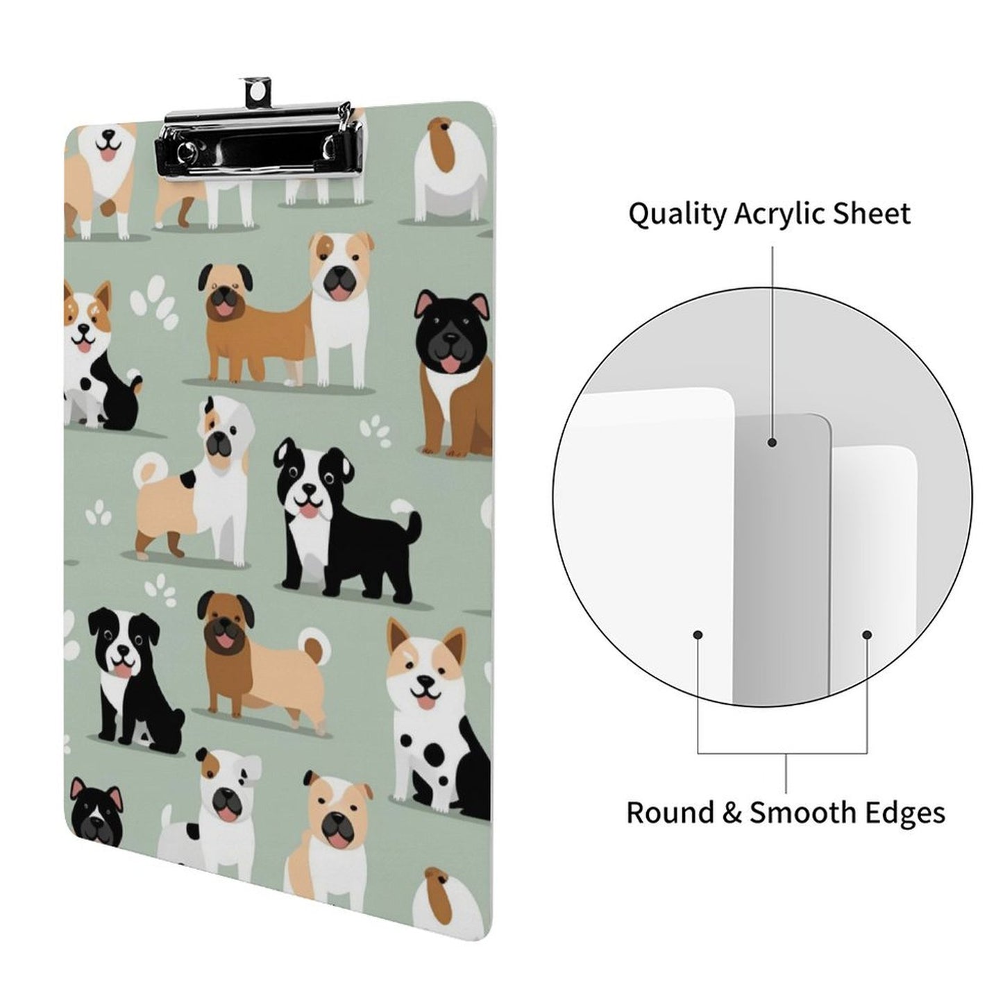 Portablocco in acrilico (A4)