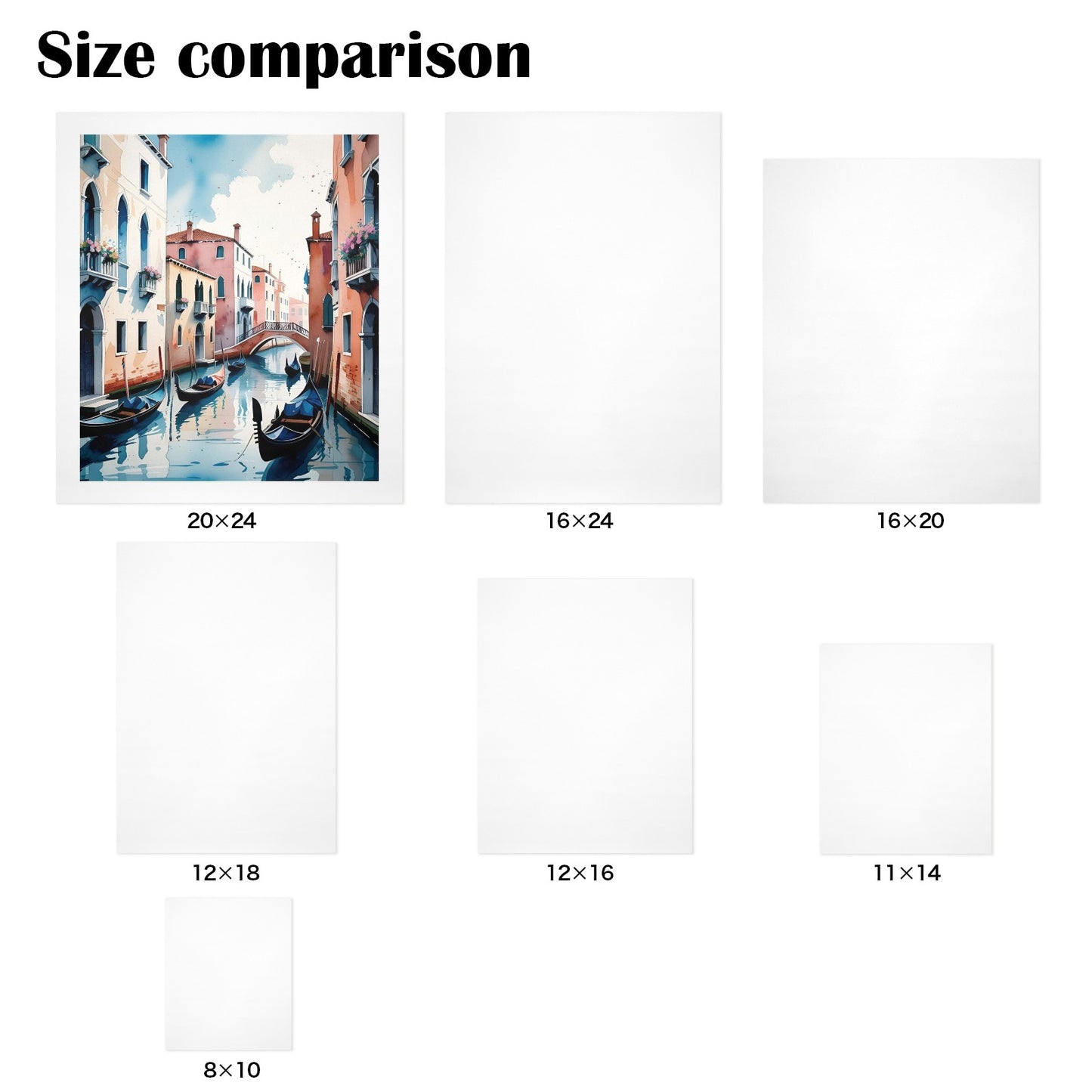 12 Art Print 20"x24"(Pack of 4)