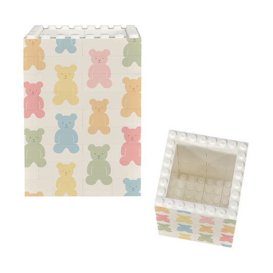 Portapenne in mattoncini da costruzione personalizzati