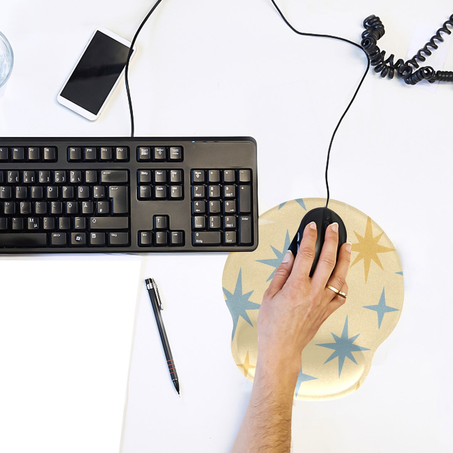 Tappetino poggiapolsi per mouse