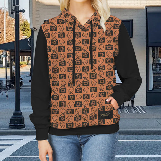 Women's Drawstring Pocket Hoodie