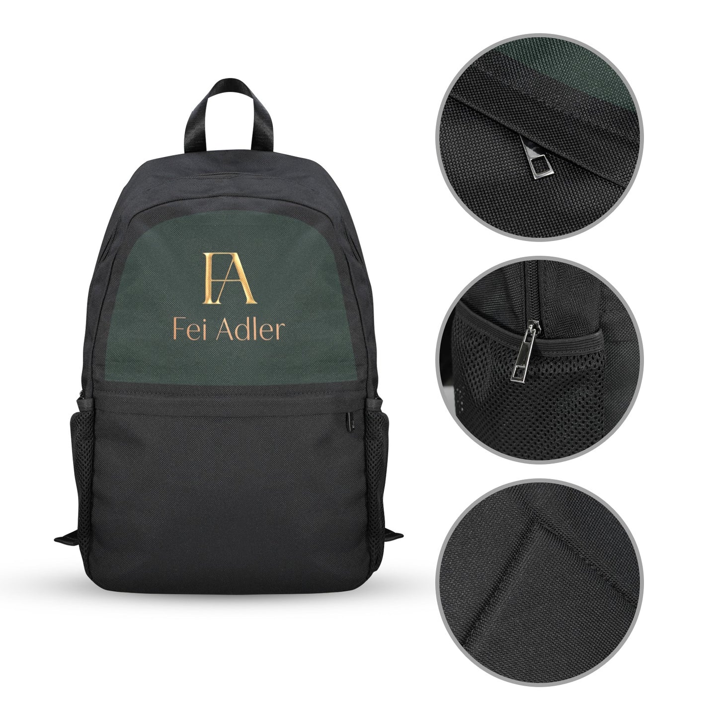 Casual Backpack(Upper Part Printing)(Model 1753)(Made in Queens)