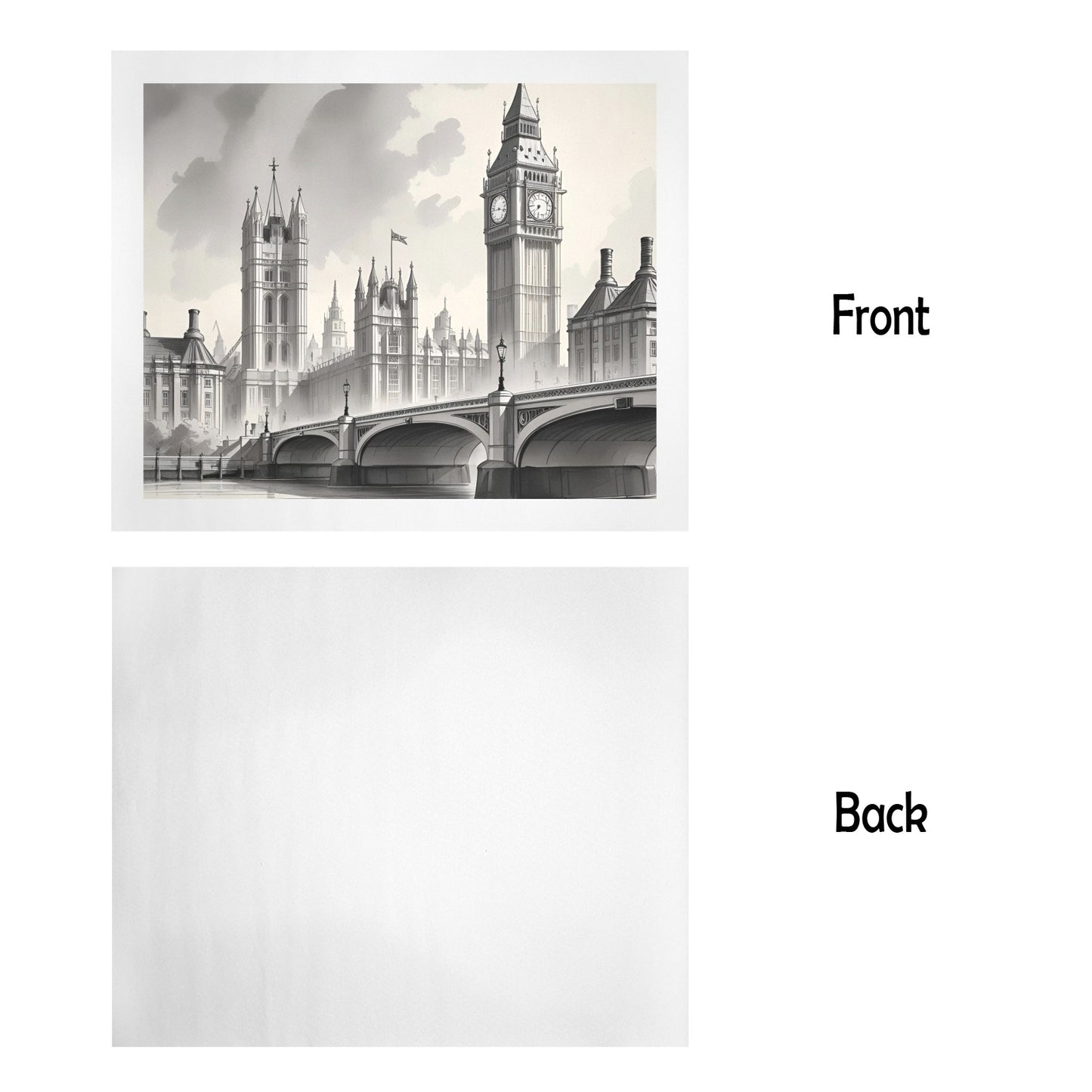 4 Art Print 24"x20" (Pack of 3) (Customizable Separately)