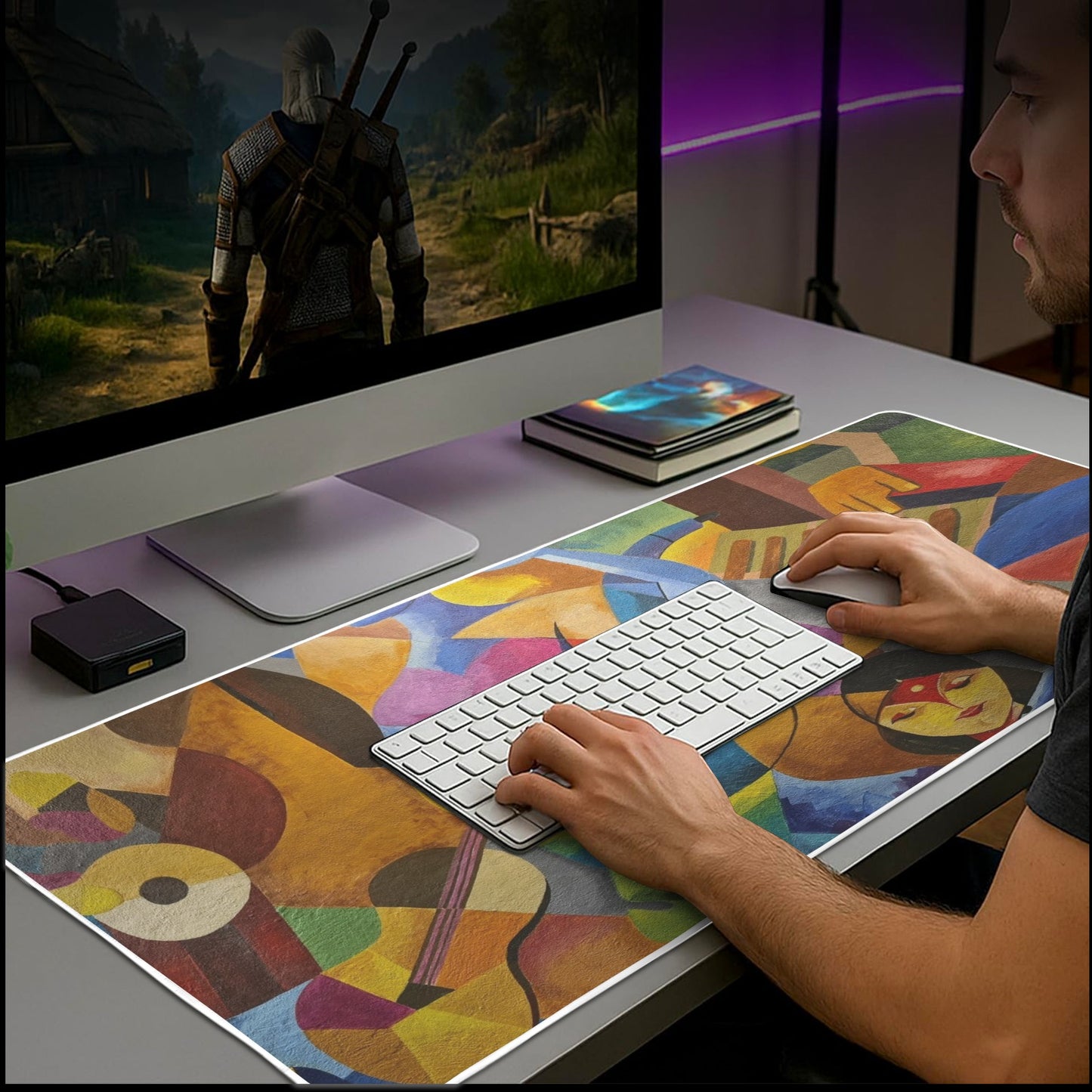 Tappetino per mouse rettangolare personalizzato