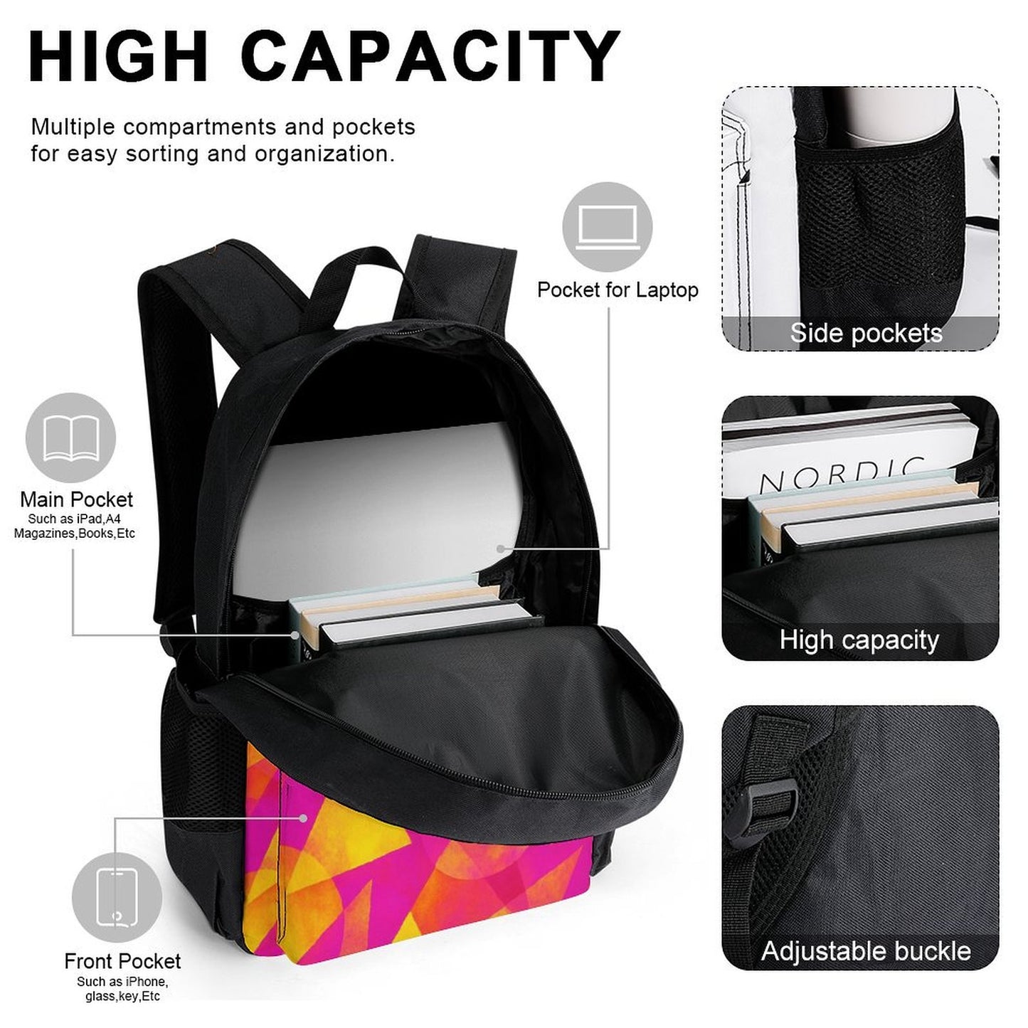 Design 3-in-1 Backpack Combo Set