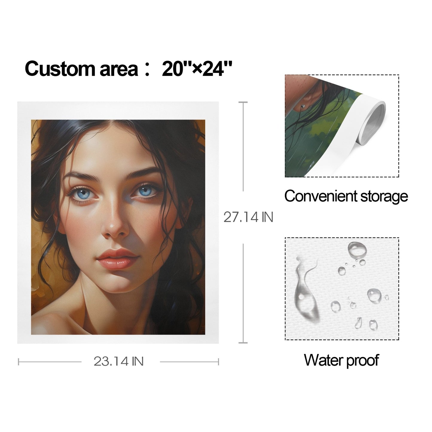 25 Art Print 20"x24" (Pack of 3) (Customizable Separately)