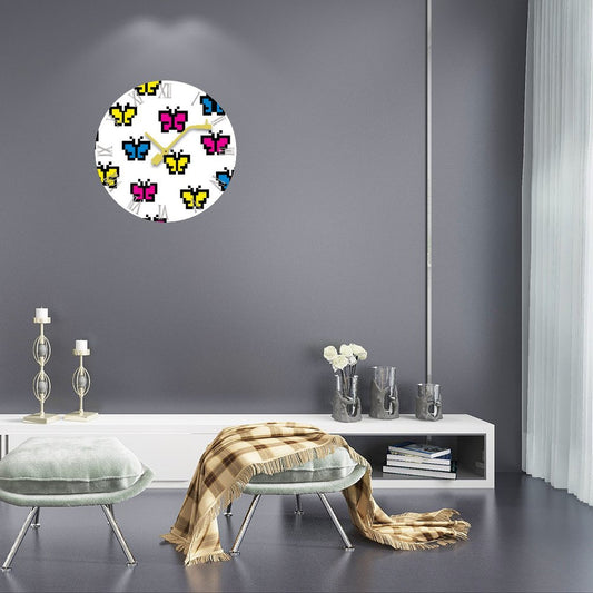 Design Wood Record Wall Clock