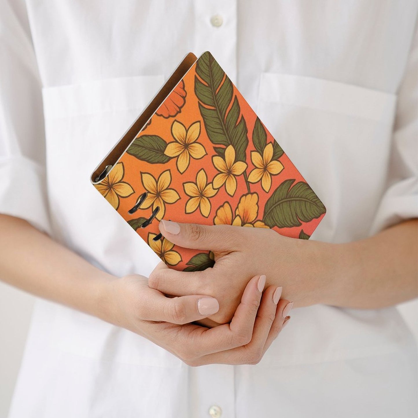 Quaderno con raccoglitore di design (A5)