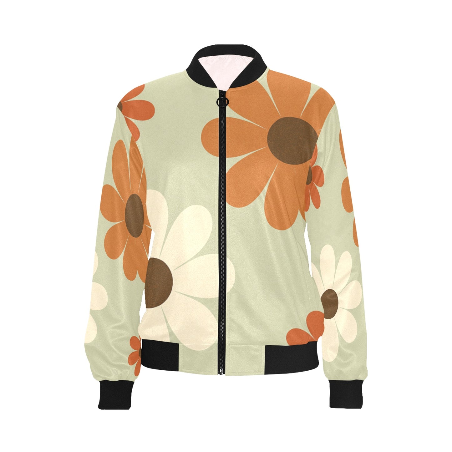 Women's All Over Print Bomber Jacket