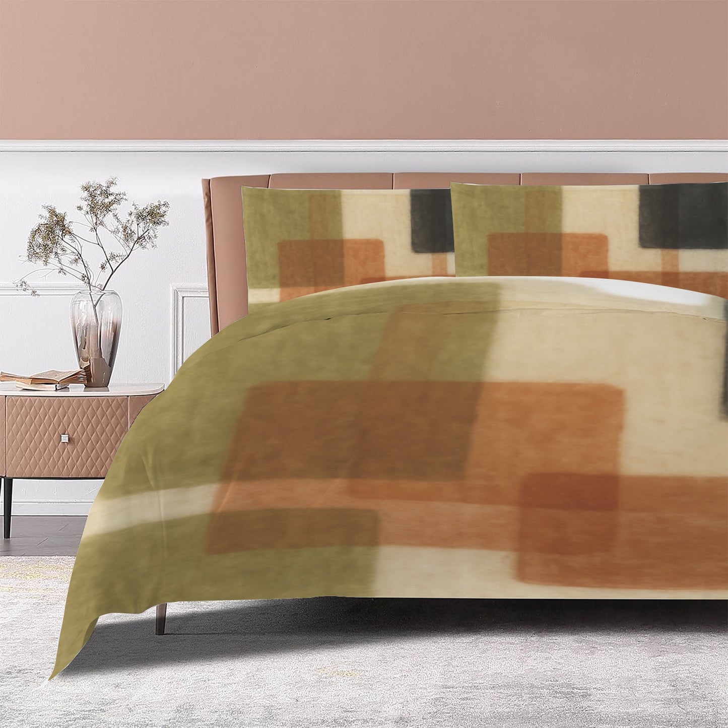 Custom Fitted Sheet 4-Piece Set (145x215x27 cm)