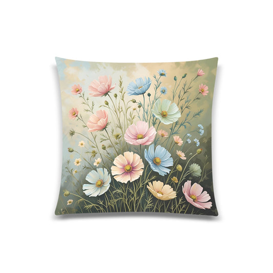 161 (2) Throw Pillow Cover 20"x20" (One Side)