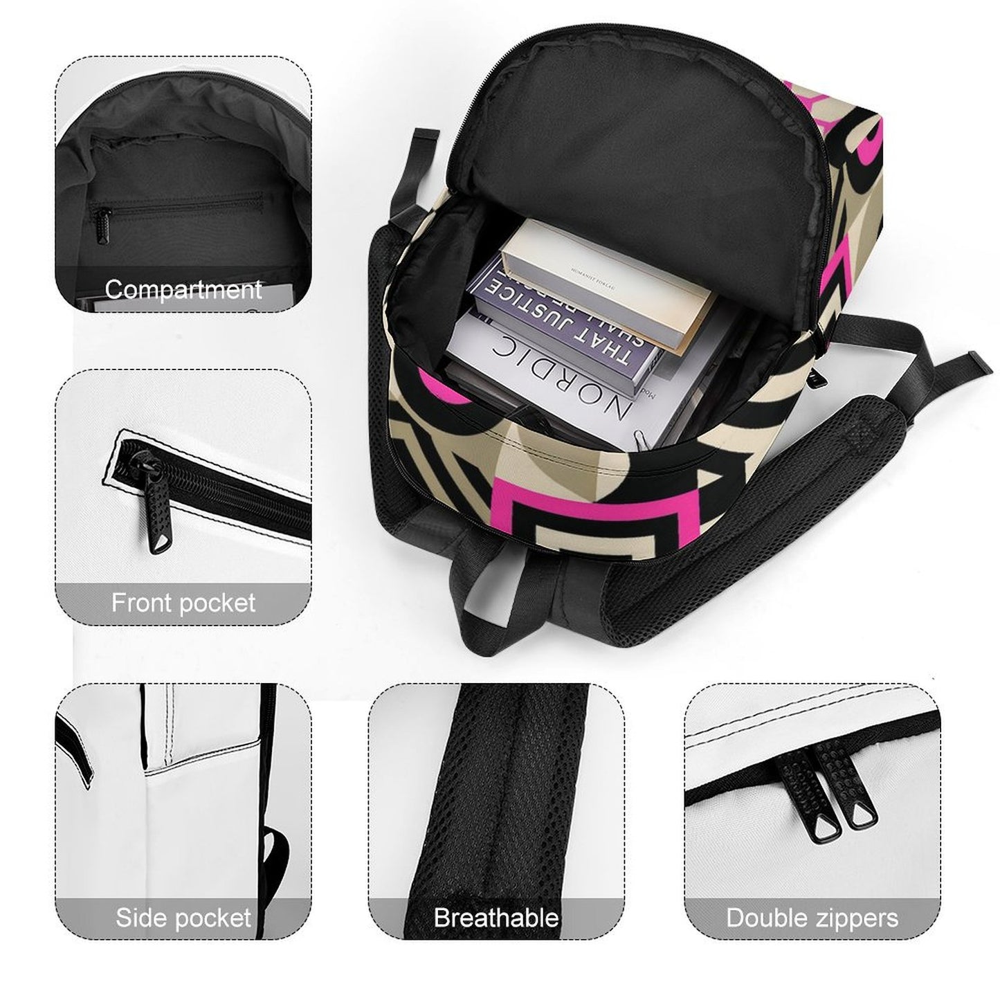 Design 2 Compartment Backpack