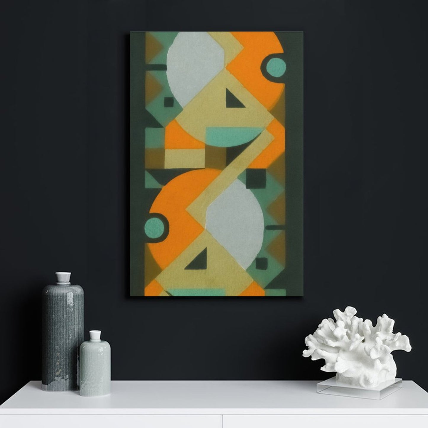 Design Custom Frame Canvas Print 17"x11"（Vertical）