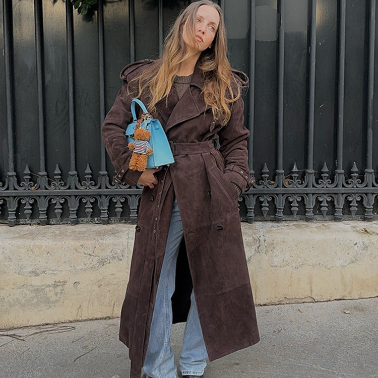 Cappotto doppiopetto in lana