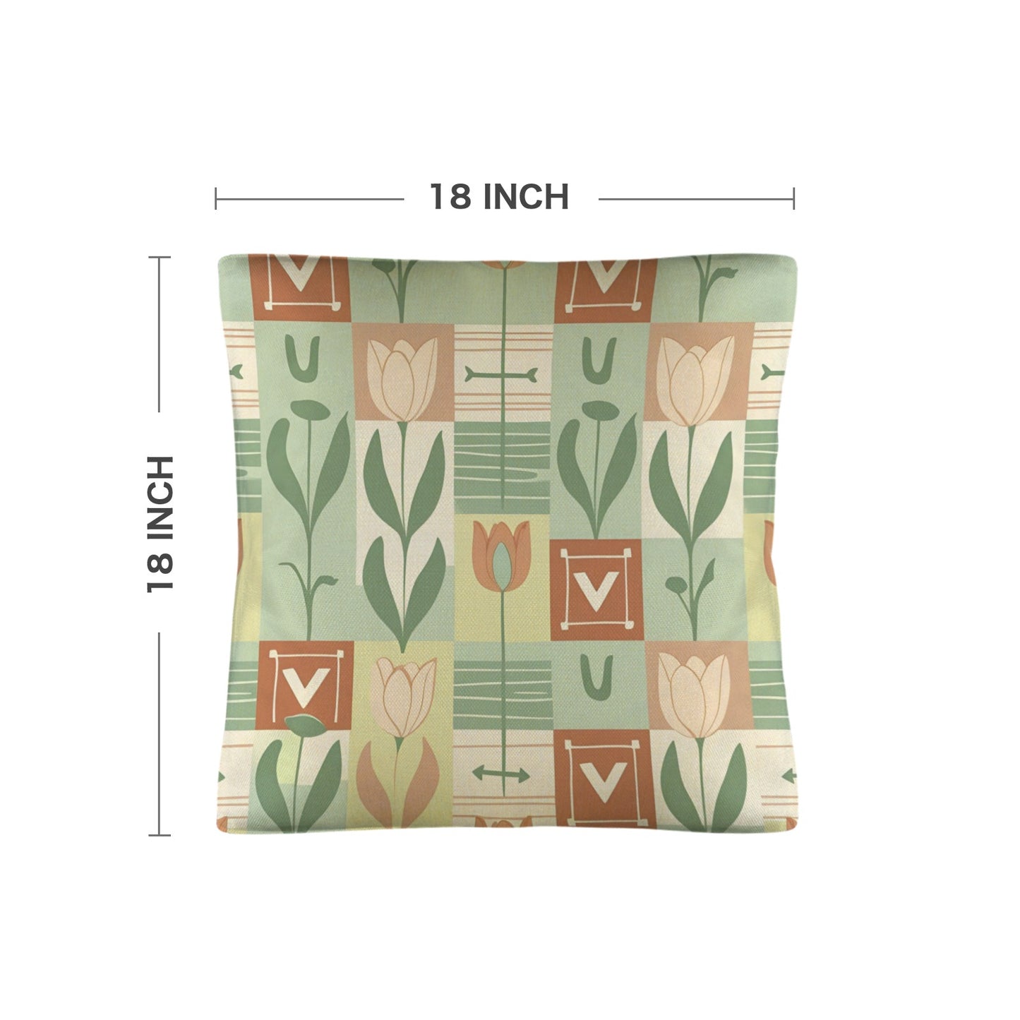 13 (3) Custom Pillow Case 18x18inch (One Side Printing)(Pack of 2)(Made in USA)