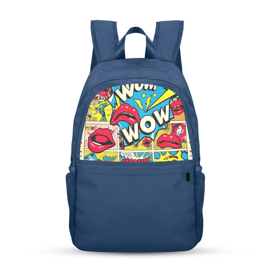 85 Casual Backpack(Upper Part Printing)(Model 1753)(Made in Queens)