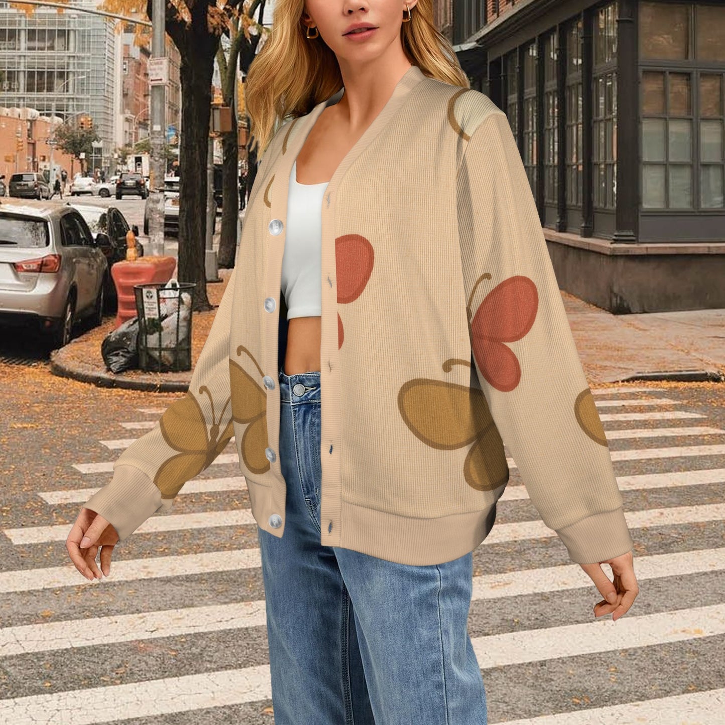 Custom Women's Cardigan