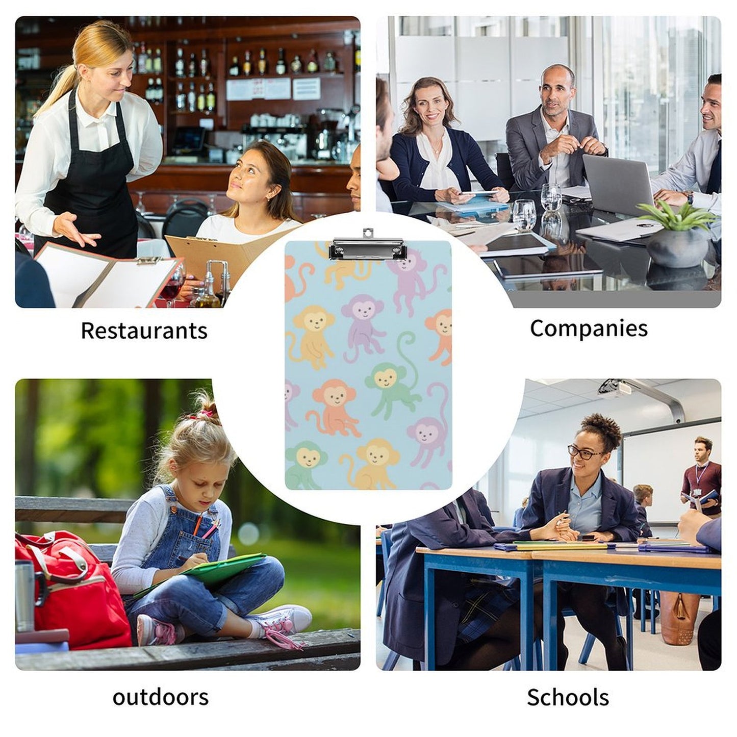 Portablocco in acrilico (A4)