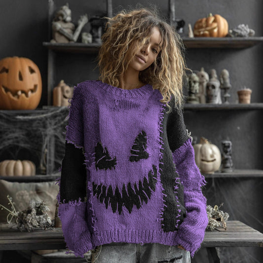 Felpa casual con spalle scese