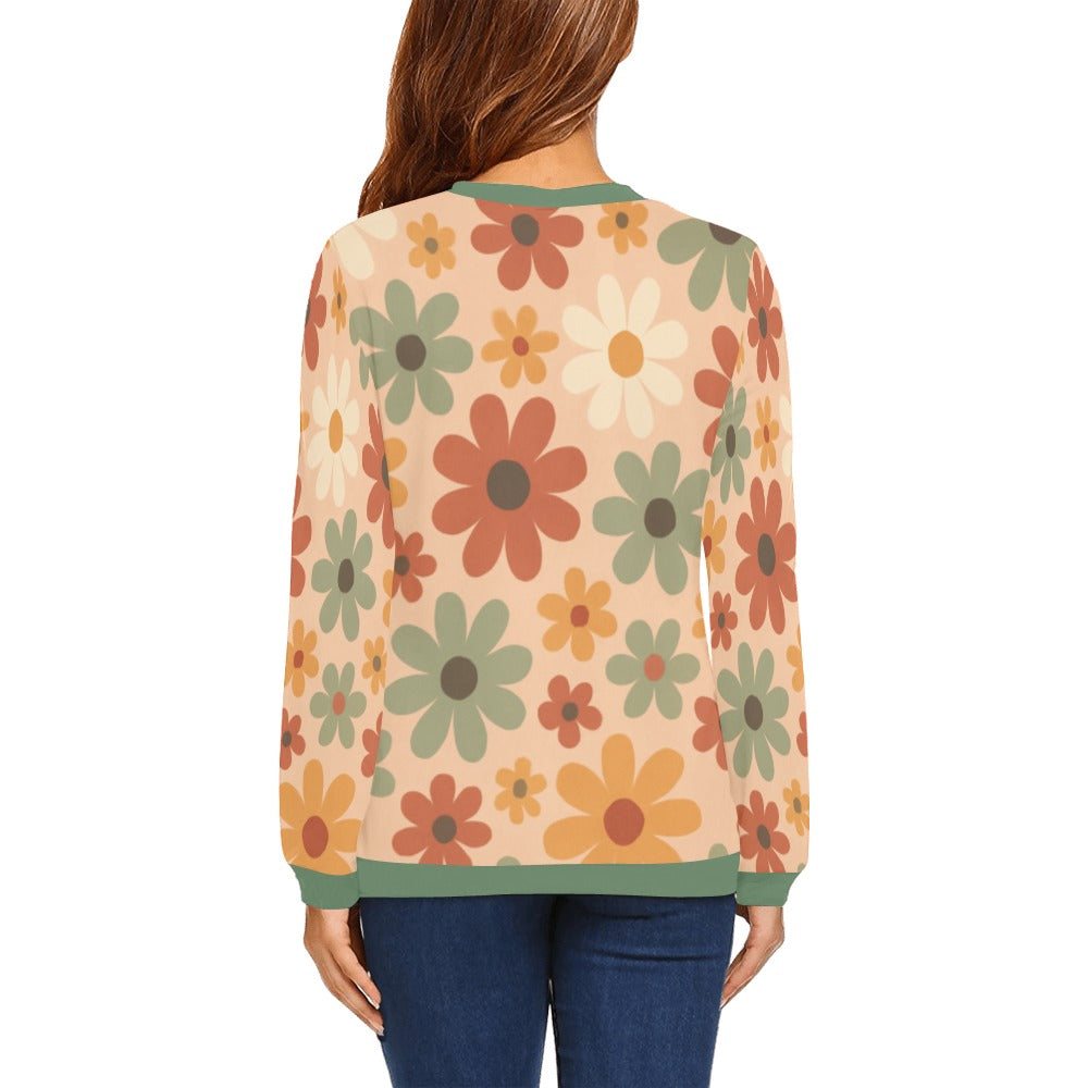 Women's All Over Print Sweatshirt