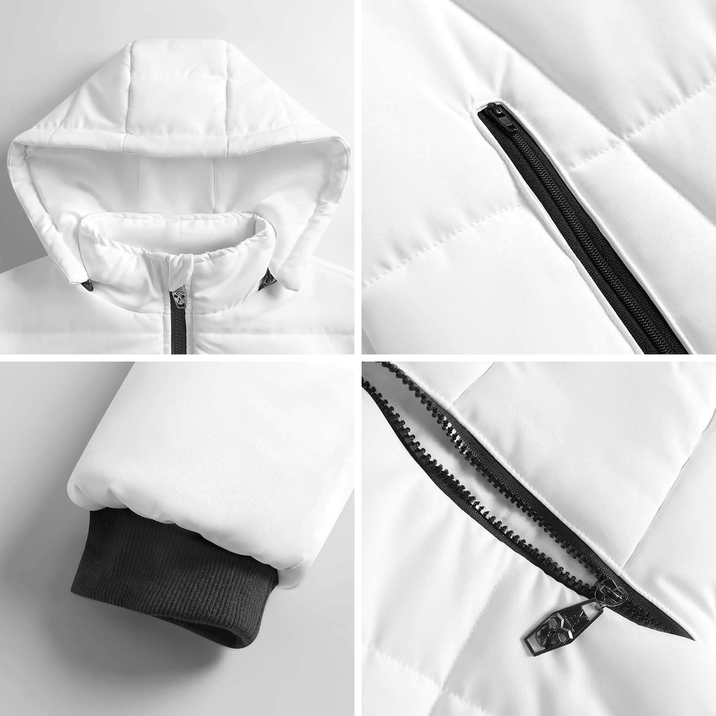 Design Women's Hooded Puffer Coat