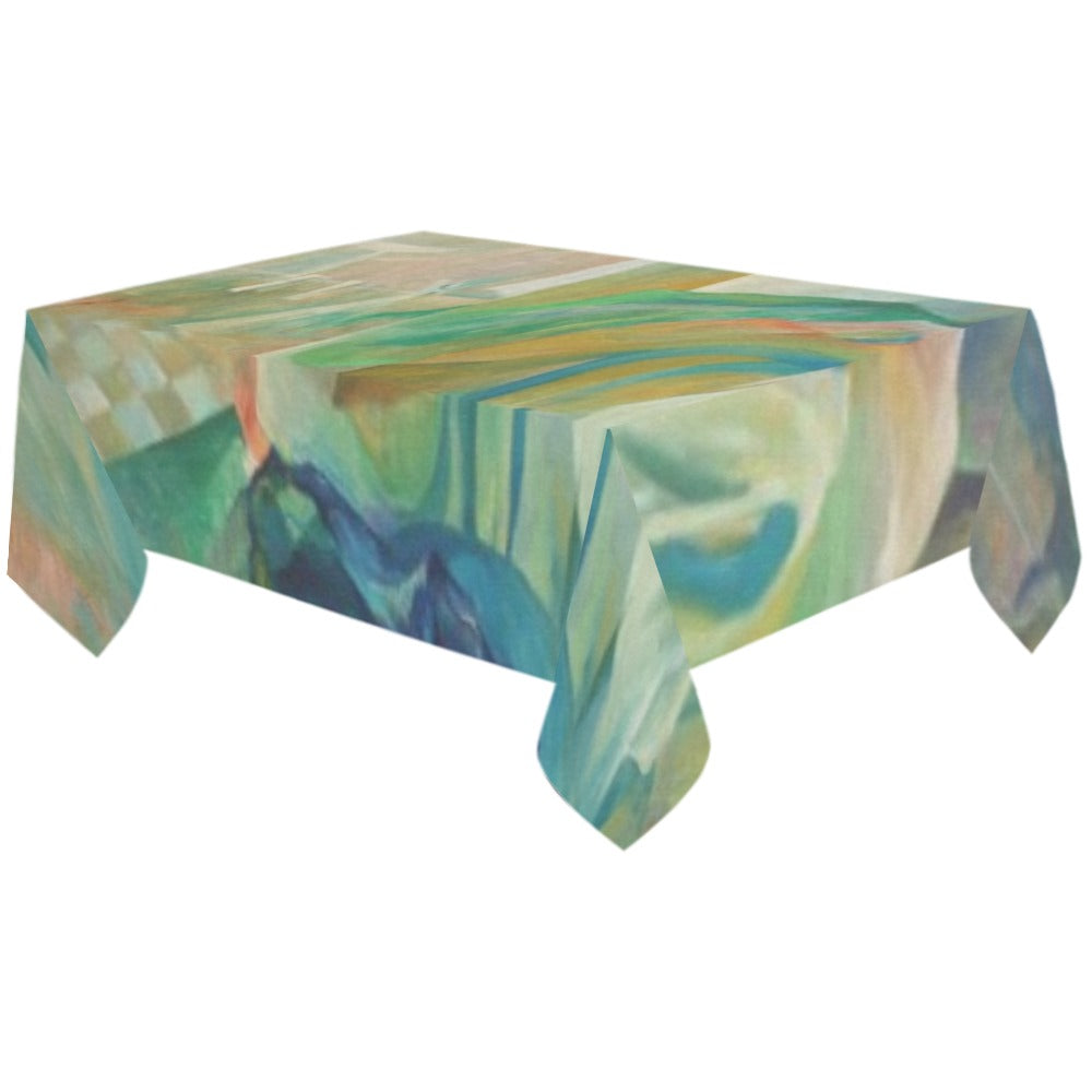Cotton Linen Tablecloth 120" x 60"