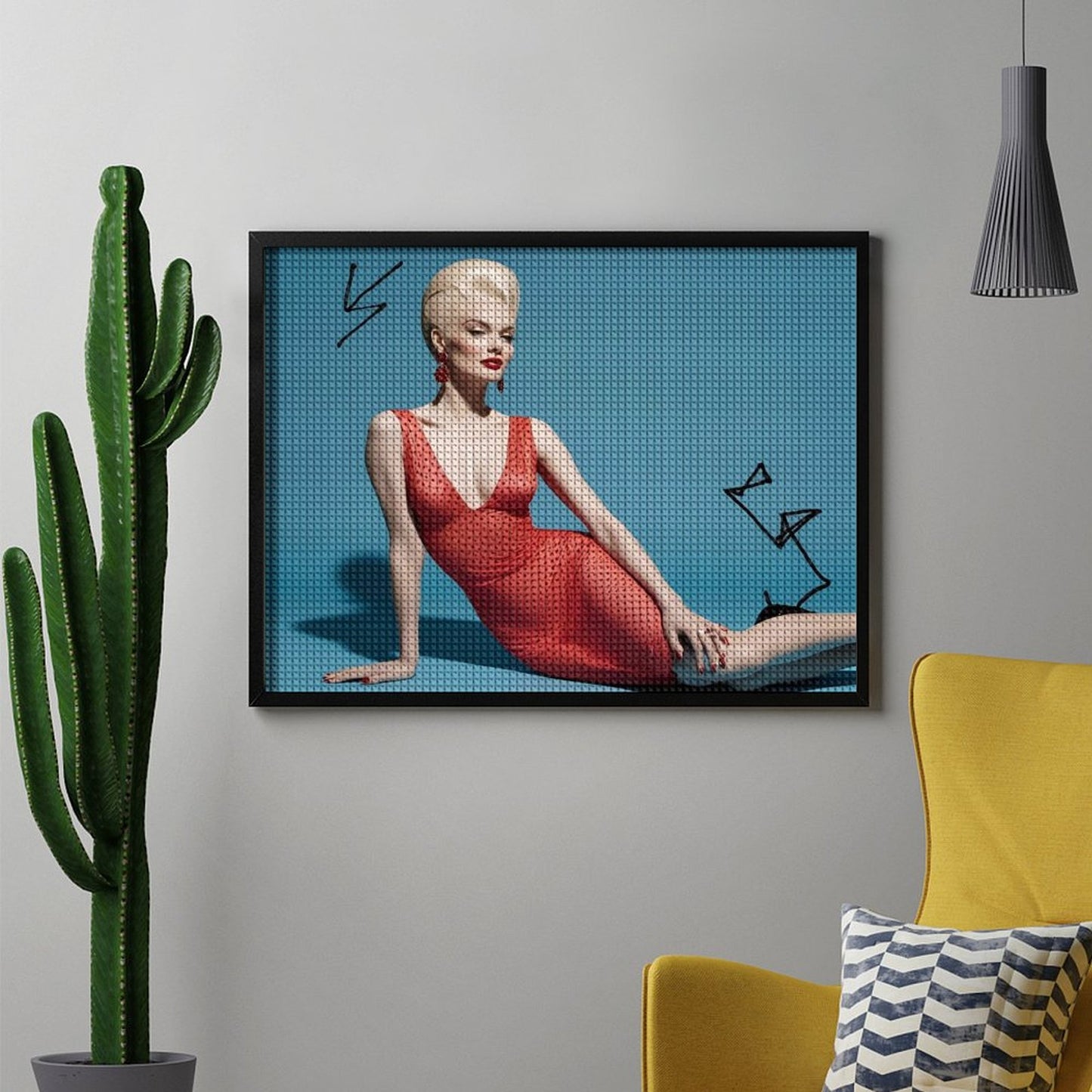 Design Diamond Painting 16"×12"(Horizontal)