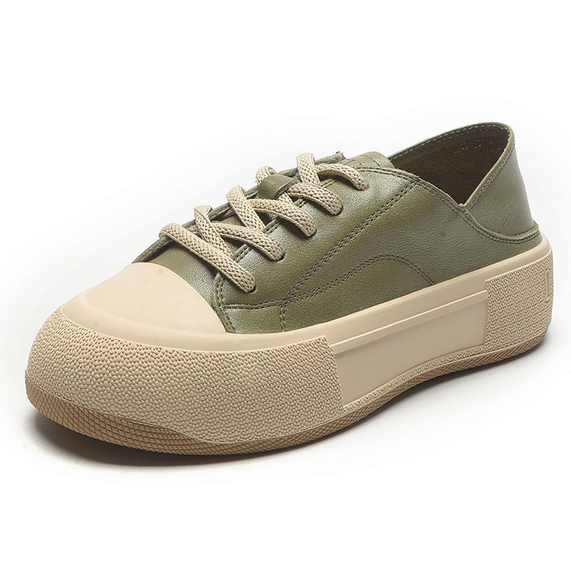 Scarpe da ginnastica casual con suola alta, comode e morbide