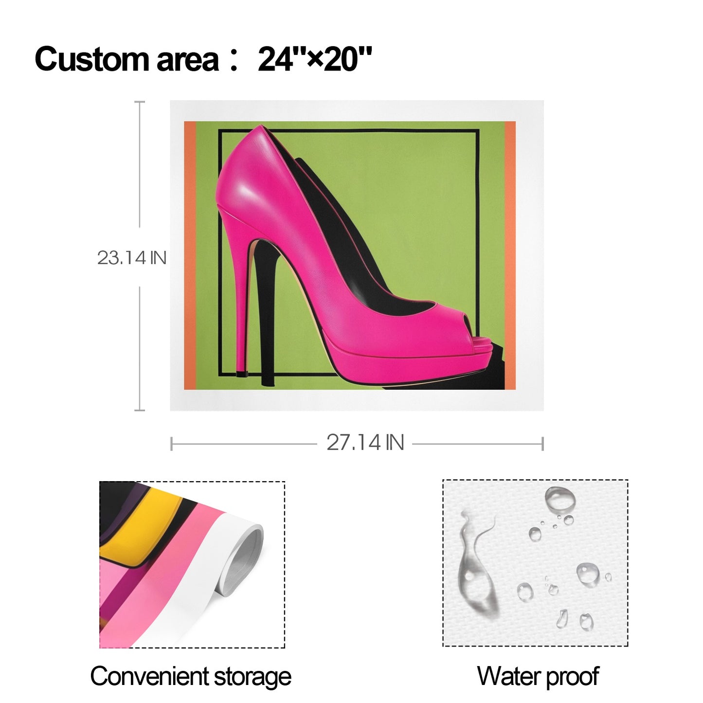 160 (3) Art Print 24"x20" (Pack of 3) (Customizable Separately)