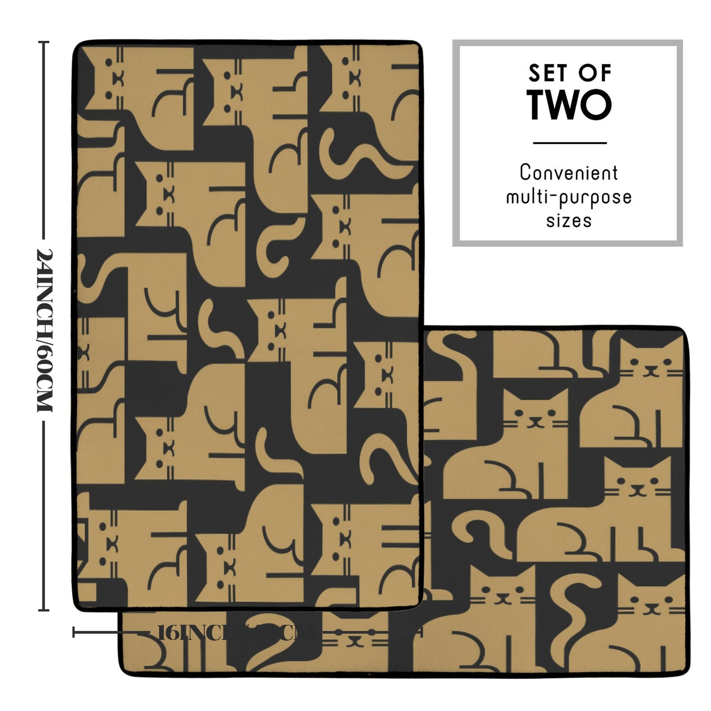 Custom Floor Mat (90x61cm) (Set of 2)