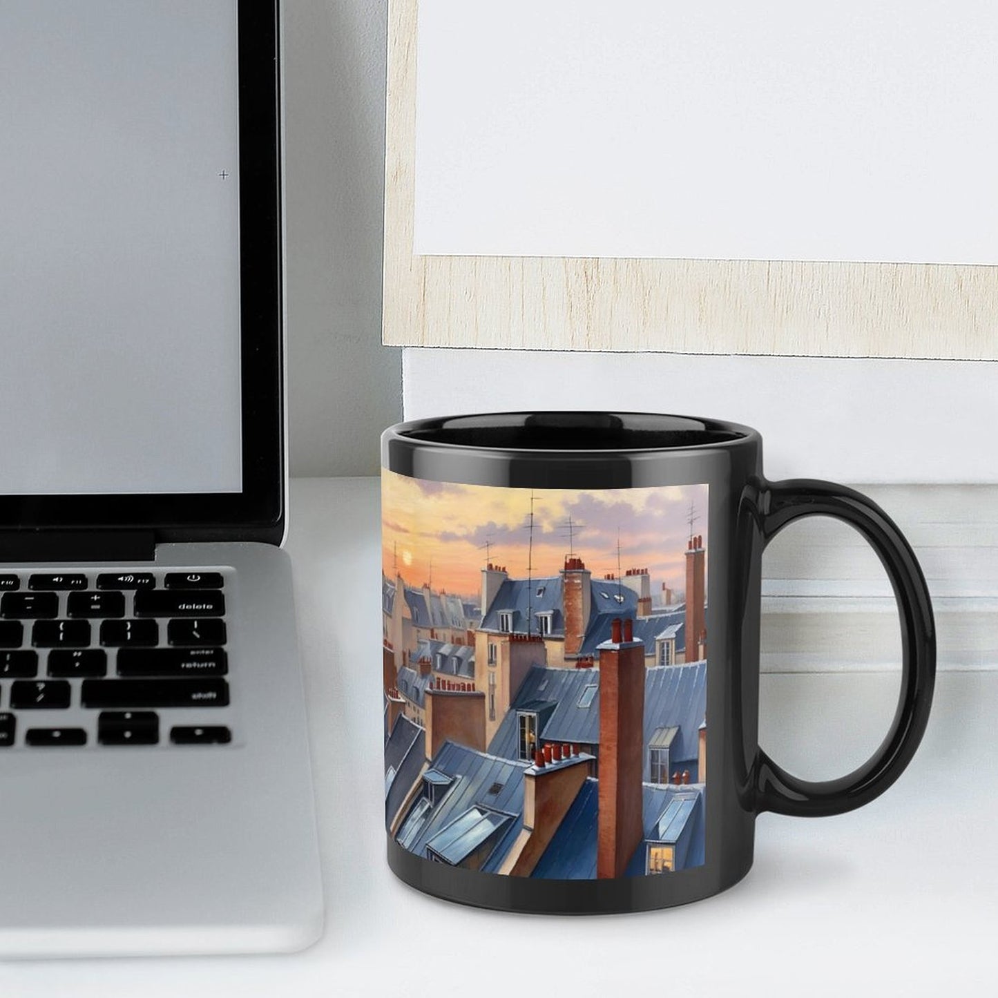 Tazza nera di design