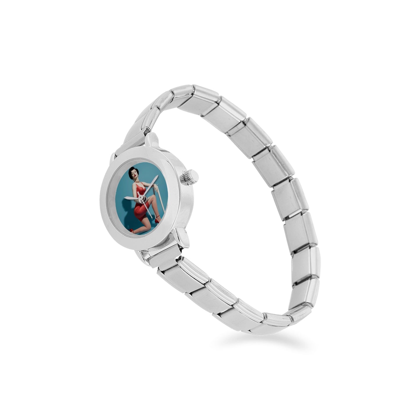 Women's Italian Charm Watch(Model 107)