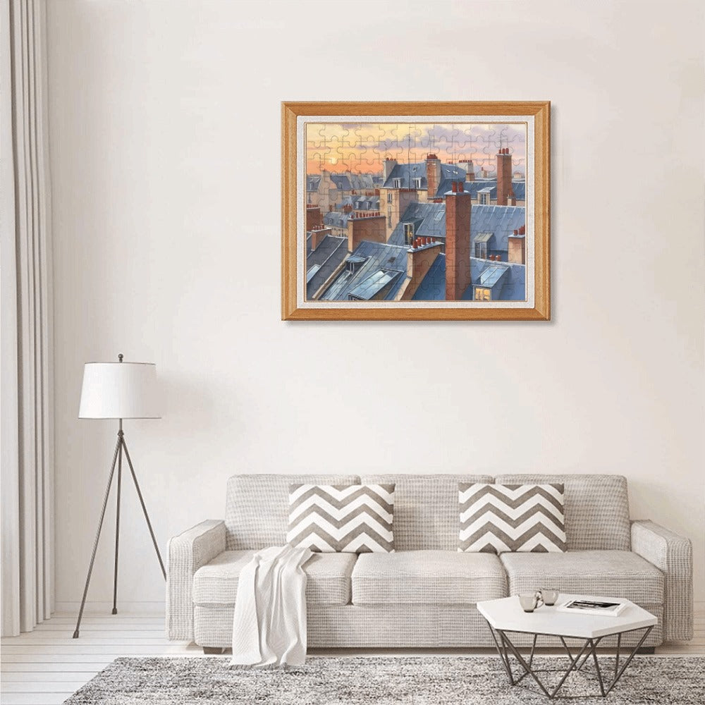 87 Wooden Photo Puzzle(120 Pieces)