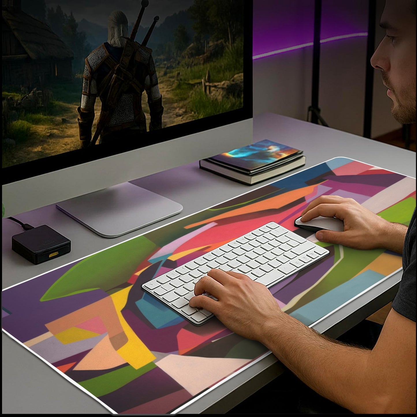 Tappetino per mouse rettangolare personalizzato