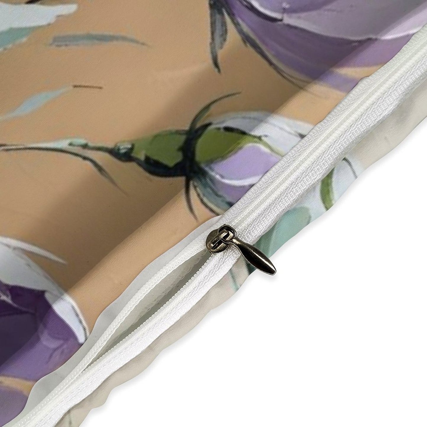 Design 3-Piece Bedding Set (1 Duvet Cover + 2 Pillow Shams) – 90"×90"