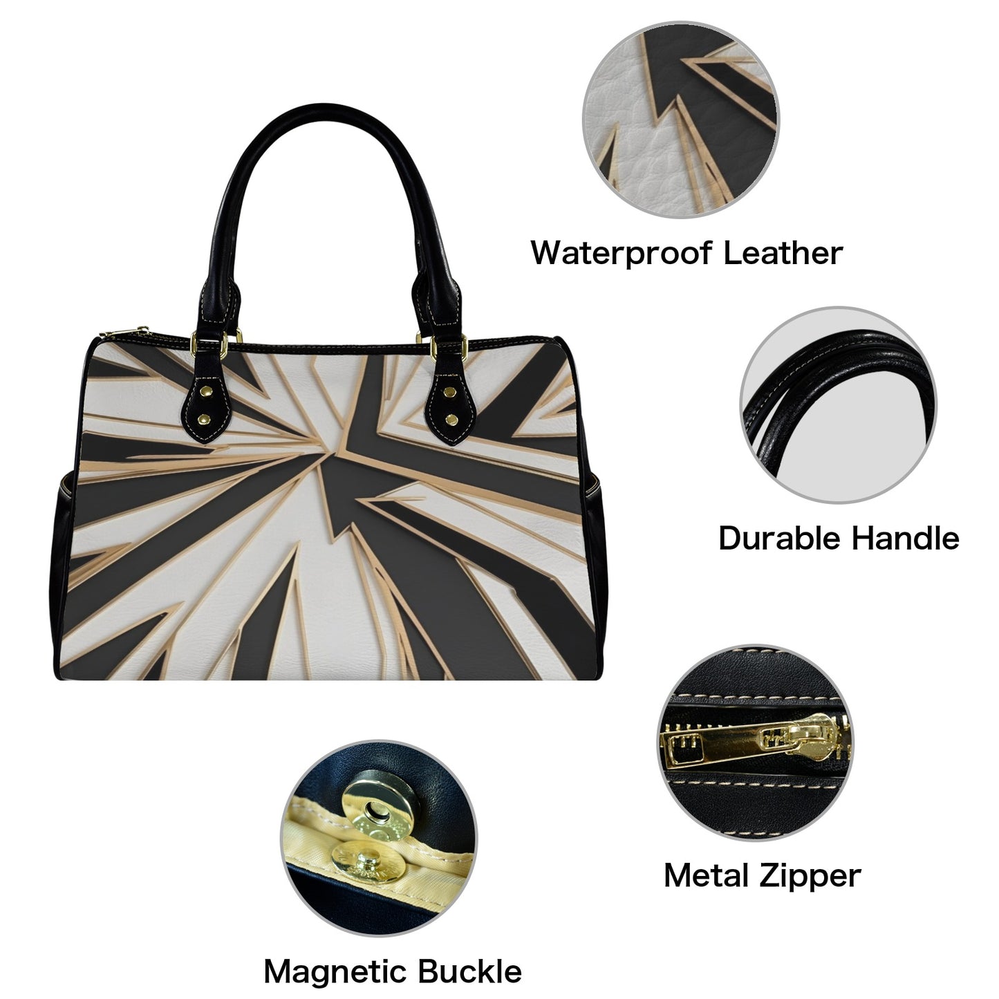 1 (2) Custom Barrel Handbag (Model 1750)