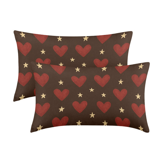 Peach Skin Pillowcase 20"x12" (One Side Printing)(2 Pack)