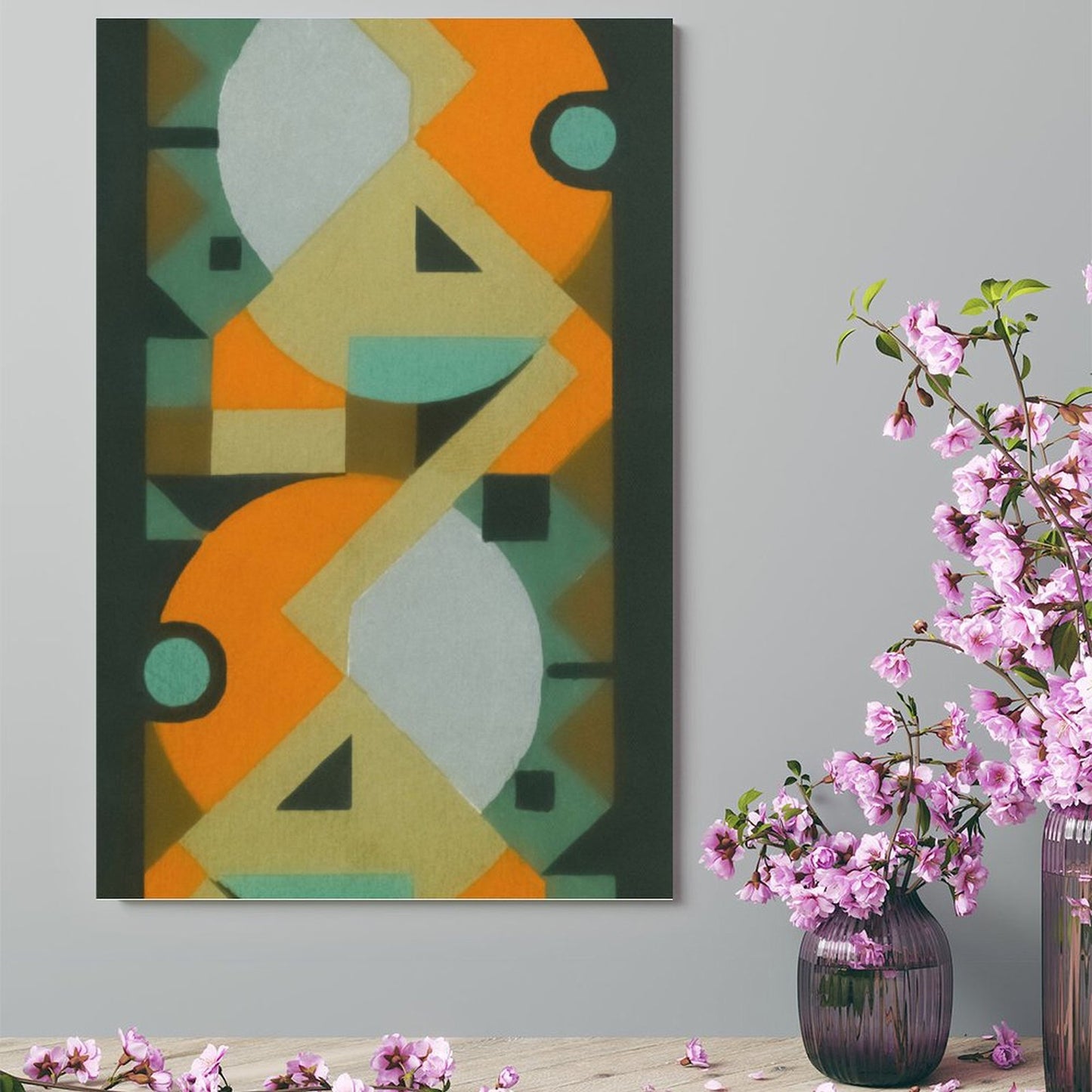 Design Custom Frame Canvas Print 17"x11"（Vertical）
